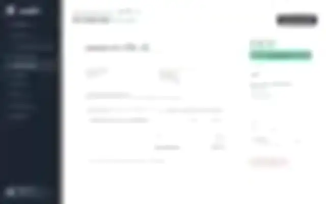 Die finalisierte Gutschrift GS-2026-001 mit dem Status „Zu überweisen" und dem Button „Wurde überwiesen"