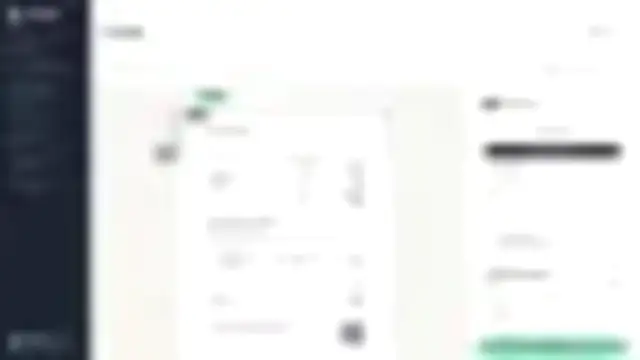 Die Seite Layout mit dem Blatt links und dem Werkzeug des Briefkopfs rechts